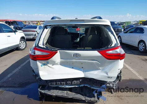 2015 Toyota Sienna Xle Premium 8 Passenger from USA, damaged, VIN 5TDYK3DC3FS682820